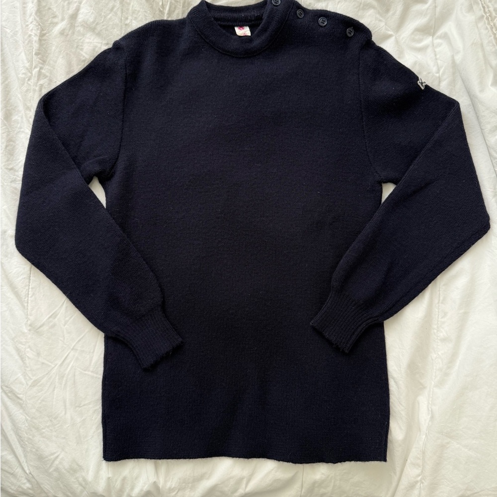 EUC +++ Vintage Marinière made in France sailor wool sweater